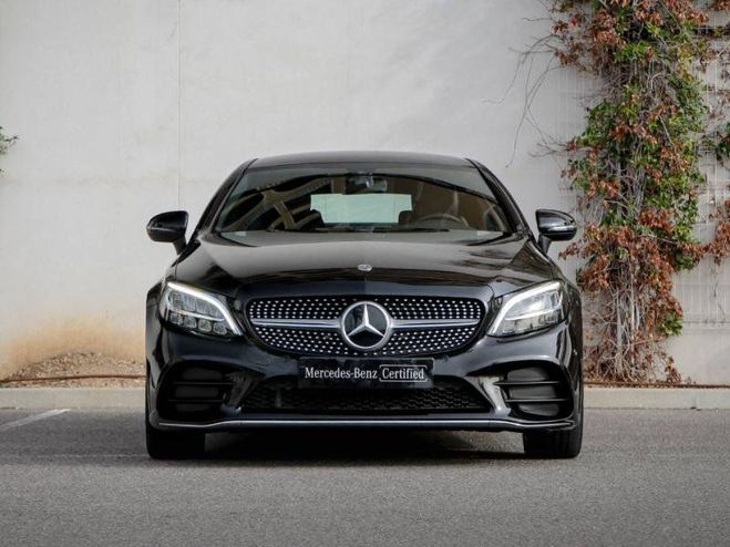 Mercedes Classe C Coupe Sport 220 d 194ch AMG Line 9G-Tron Noir Obsidienne Mtallise de 2020