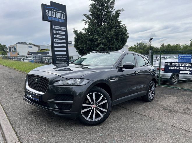 Jaguar F Pace 2.0T 250ch 4x4 BVA8 GPS Camra360 Attel BLEU NUIT de 2017