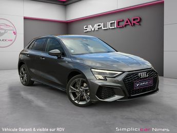  Voir détails -Audi A3 Sportback 40 TFSIe 204 S-LINE S-TRONIC 6 à Nmes (30)