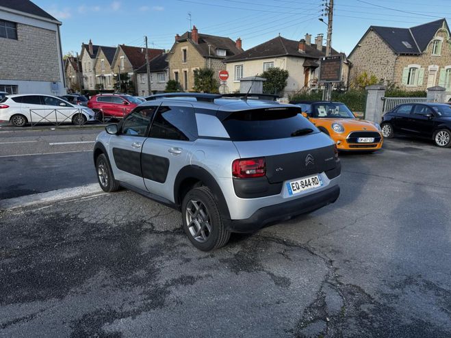 Citroen C4 Cactus 1.6 BlueHDi - 100 Shine Gps   Clim   Cam GRIS CLAIR de 2017