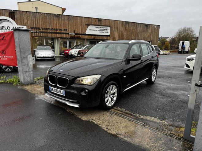 Cliquer pour voir la photo suivante BMW X1 sDrive 20d Luxe Gps Clim Radar AR NOIR de 2011