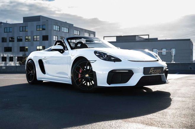 Porsche 718 Spyder -PDK CARBON CUP SEATS SPORT CHRON Blanc de 
