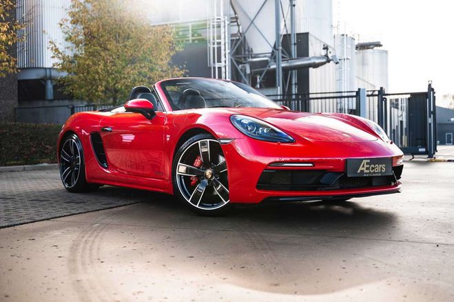 Porsche 718 BOXSTER GTS -PDK SPORT DESIGN 1 OWNER CA Rouge de 