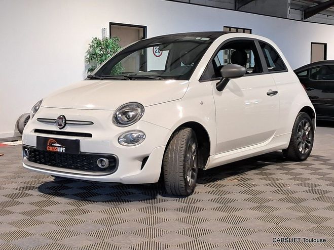 Fiat 500 1.2i 69 SPORT - RADAR DE RECUL TOIT PANO  de 2017