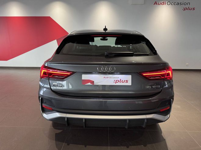 Audi Q3 Sportback 35 TFSI 150 ch S tronic 7 S li Gris de 2022