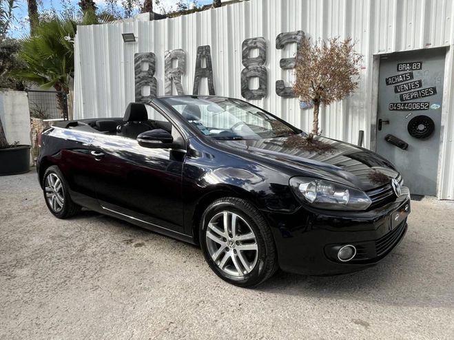 Volkswagen Golf Cabriolet 1.2 16V TSI - 105 VI . PHASE 1 NOIR de 2013