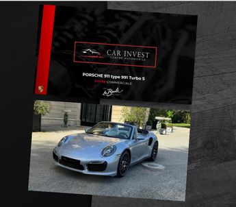  Voir d&eacute;tails -Porsche 911 Type 991 turbo S 4.0 L CAB PDK revision  &agrave;  La Baule-Escoublac (44)