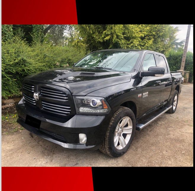 Cliquer pour voir la photo suivante Dodge Ram 1500 Sport gaz-essence TVA récupérable e Noir de 2017