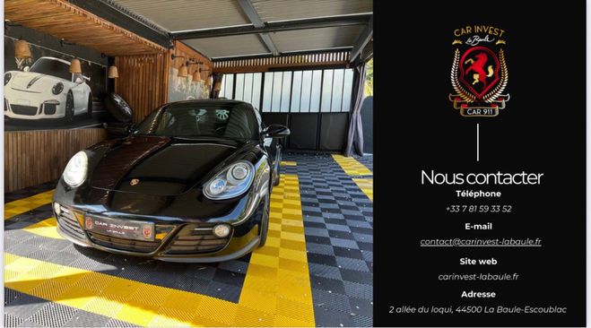 Porsche Cayman 2,9 full Black Bt meca Noir de 2009