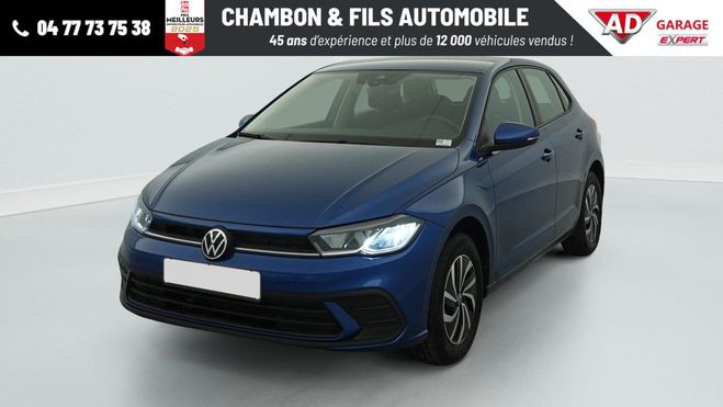 Cliquer pour voir la photo suivante Volkswagen Polo 1.0 TSI 95 S BVM5 Life Bleu de 2024
