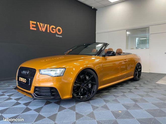 Cliquer pour voir la photo suivante Audi RS5 cabriolet 4.2l fsi 450ch limited quattro Orange de 2013
