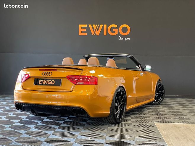 Audi RS5 cabriolet 4.2l fsi 450ch limited quattro Orange de 2013