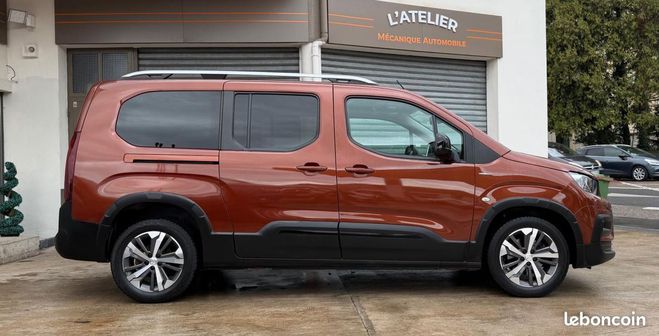 Peugeot Rifter LONG 1.5 BLUEHDI 130 GT LINE 7 PL   ATTE Marron de 2019