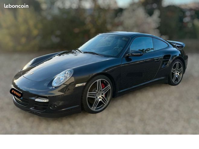 Porsche 911 coupe 997 3.6 turbo 480 garantie 6 mois Noir de 2006