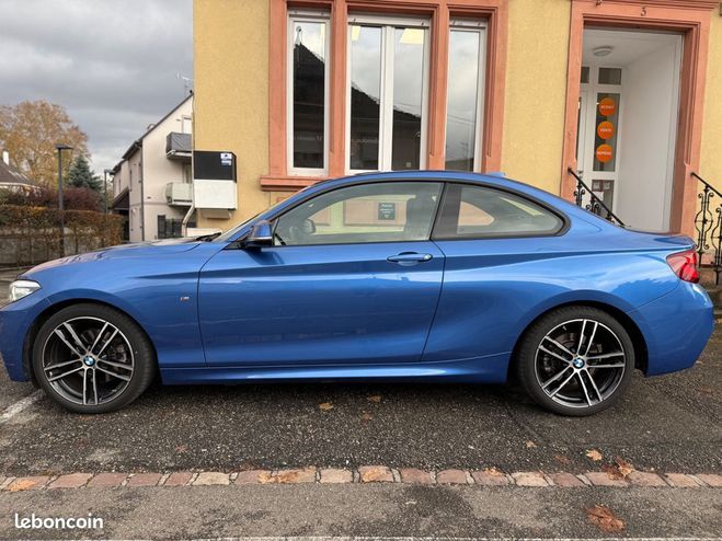 BMW Serie 2 coupe 2.0 220 d 190 sport m-sport bva ga Bleu de 2019