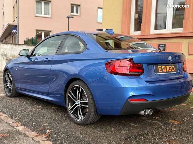 BMW Serie 2 coupe 2.0 220 d 190 sport m-sport bva ga Bleu de 2019