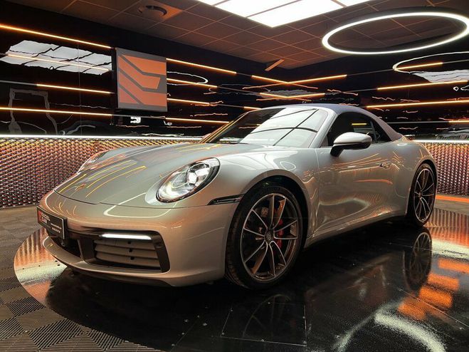 Porsche 911 992 CARRERA 4S CABRIOLET 3.0L 450CH PDK8 GRIS DOLOMITE MTALLIS de 2019