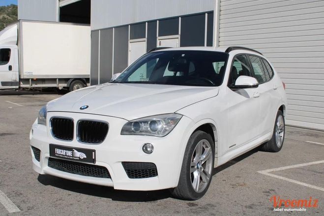 Cliquer pour voir la photo suivante BMW X1 E84 sDrive 20 d 184cv Pack M - Garantie Blanc de 2012