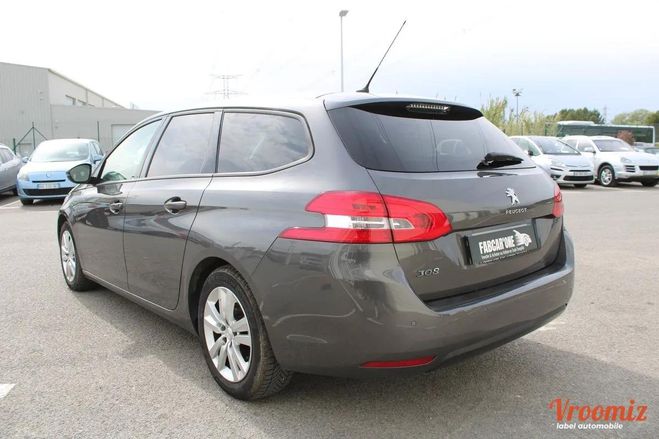 Peugeot 308 II (2) SW 1.5 BLUEHDI 130 S&S ACTIVE BUS Gris de 2018