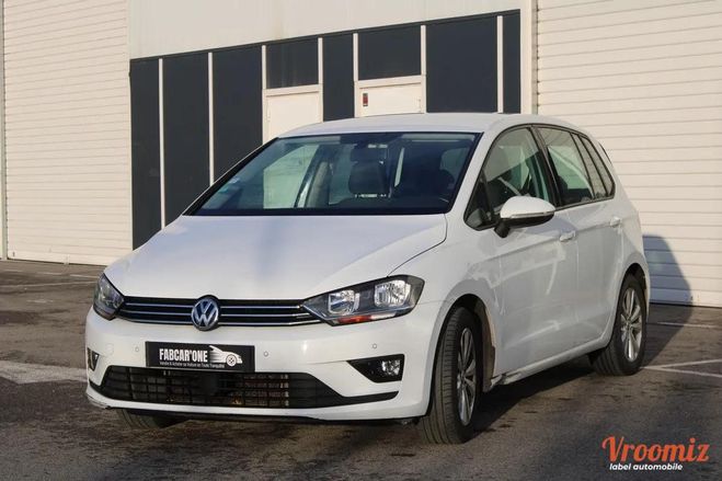 Volkswagen Golf Sportsvan 1.4 TSI 125ch BlueMotion Techn Blanc de 2015
