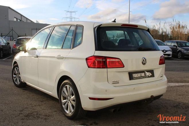 Volkswagen Golf Sportsvan 1.4 TSI 125ch BlueMotion Techn Blanc de 2015