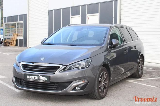 Peugeot 308 1.2 130ch Allure S&S EAT6 - Garantie 12  Gris de 2016