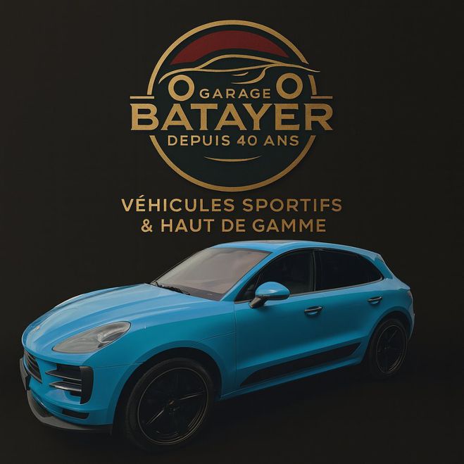 Porsche Macan (2) 3.0 V6 354 S Bleu Miami de 2019