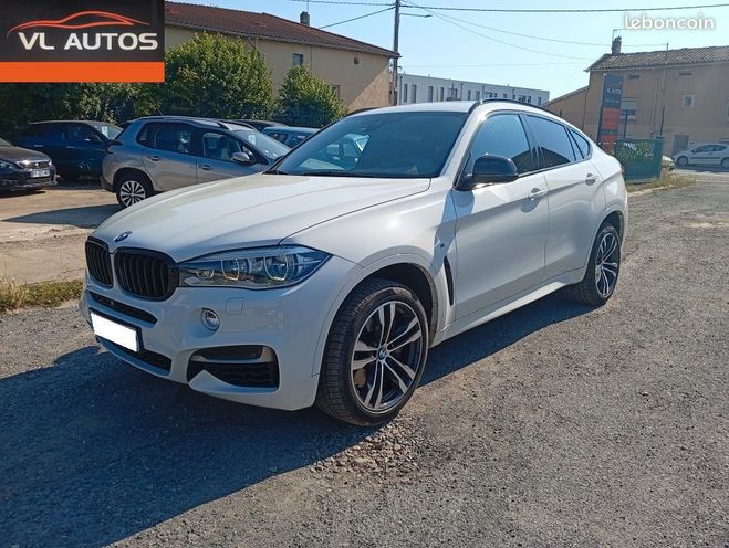 BMW X6 Pack M 50d xDrive 381 cv Anne 2015 Pour Blanc de 2015