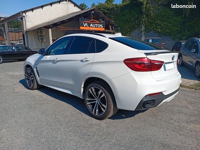 BMW X6 Pack M 50d xDrive 381 cv Anne 2015 Pour Blanc de 2015