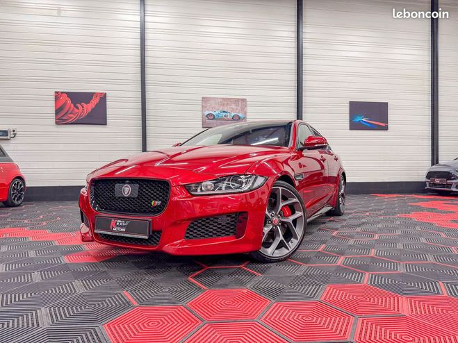 Cliquer pour voir la photo suivante Jaguar XE 3.0 V6 S BVA ? 340ch Première main Suivi Rouge de 2016