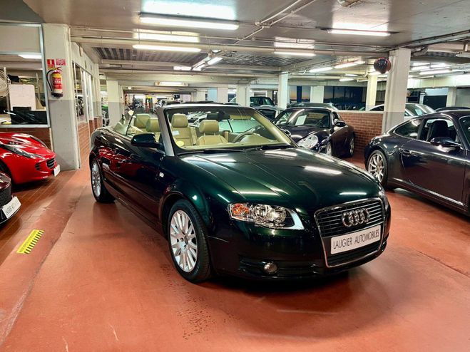 Audi A4 A4 II CABRIOLET 1.8 T AMBITION 1ERE MAIN VERT de 2006