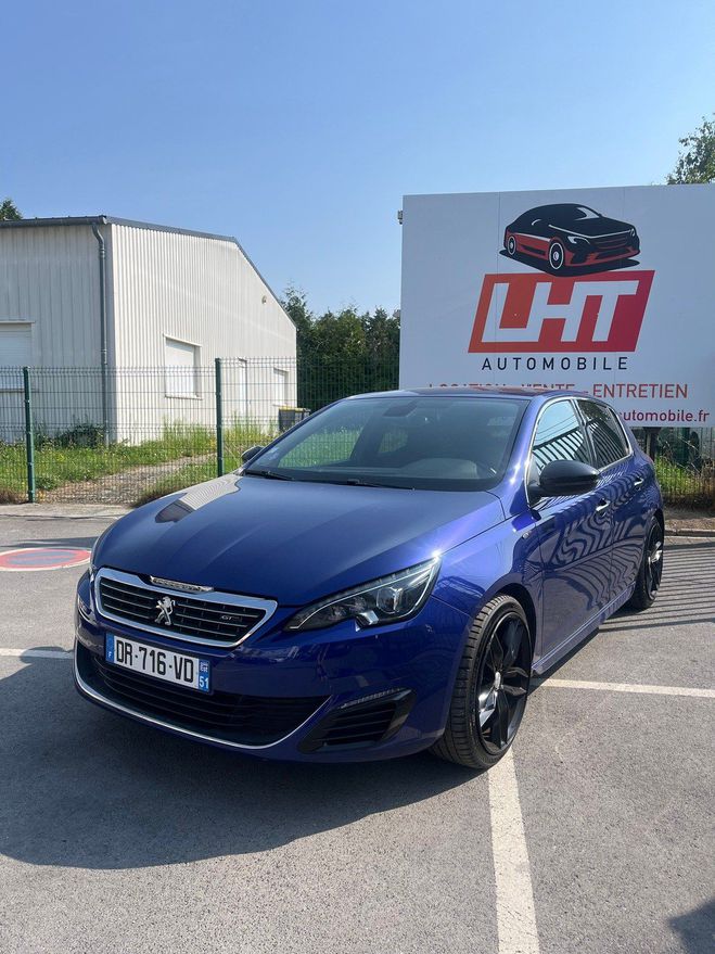 Peugeot 308 gt 1.6 thp 205ch bvm6 Bleu de 2015