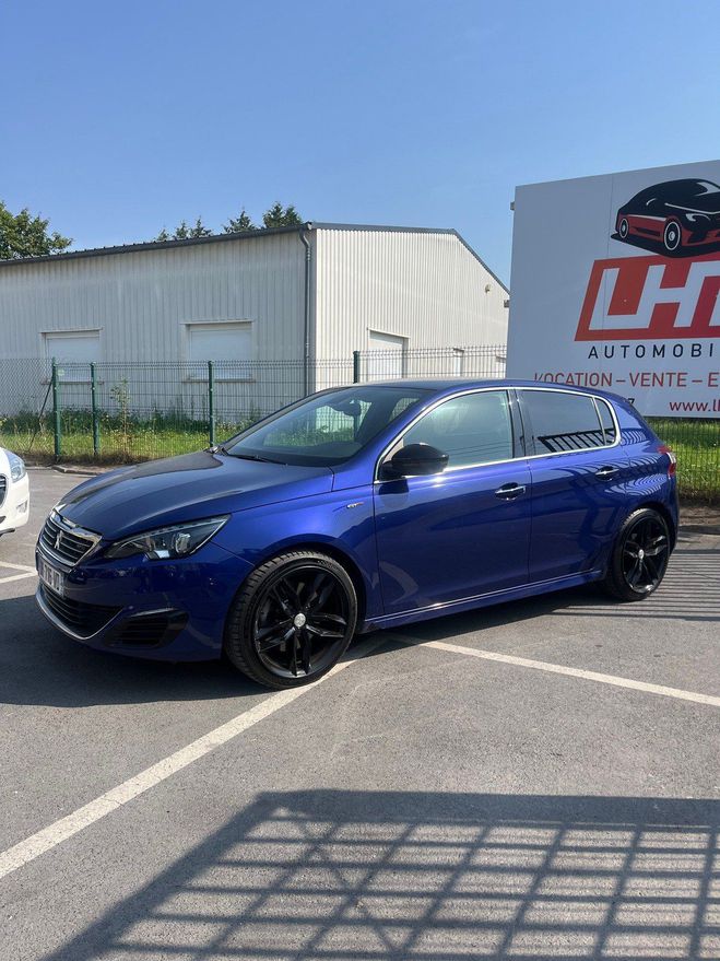 Peugeot 308 gt 1.6 thp 205ch bvm6 Bleu de 2015