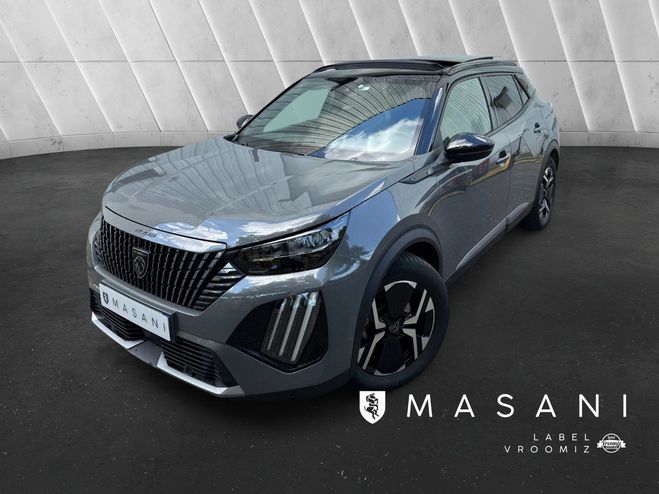 Peugeot 2008 electrique 156ch 54kw toit camera 360 Gris Anthracite de 2023