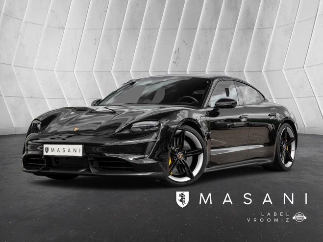 Porsche Taycan turbo s 761ch ecran volant ecl. amb. Noir de 2021
