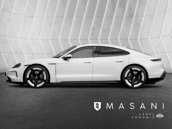 Porsche Taycan new facelift 2025 667km wltp performance Blanc de 2024