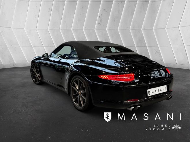 Porsche 911 carrera s cabriolet 991 400ch echappemen Noir de 2013