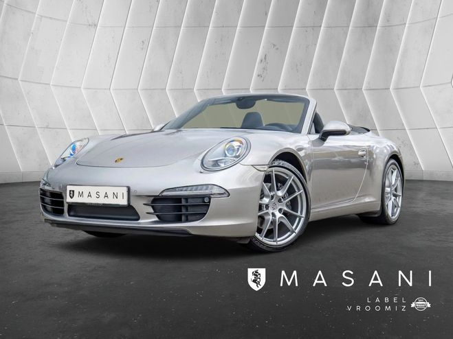 Porsche 911 carrera cabriolet 350ch ge direction Gris Clair de 2012