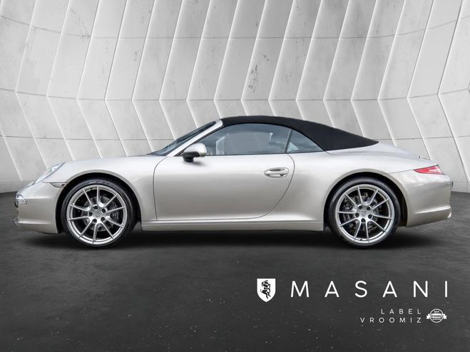 Porsche 911 carrera cabriolet 350ch ge direction Gris Clair de 2012