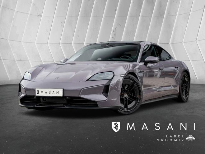 Porsche Taycan turbo 884ch new facelift 2025 Violet de 2024