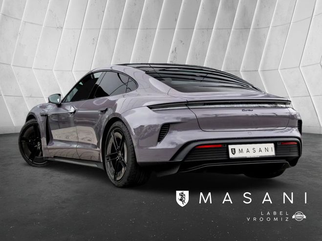 Porsche Taycan turbo 884ch new facelift 2025 Violet de 2024