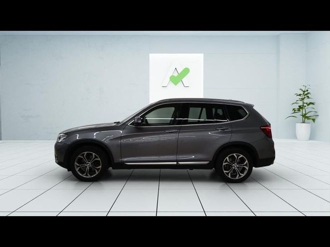 BMW X3 xDrive20dA 190ch xLine Spacegrau Metallic de 2016