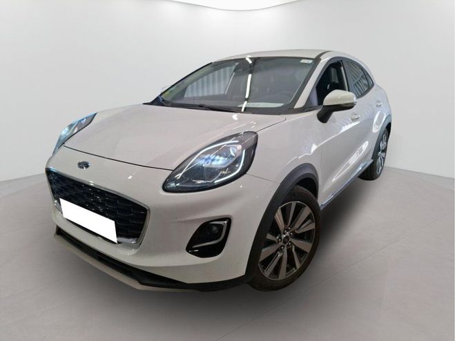 Ford Puma 1.0 EcoBoost 125 mHEV TITANIUM X Blanc de 2022