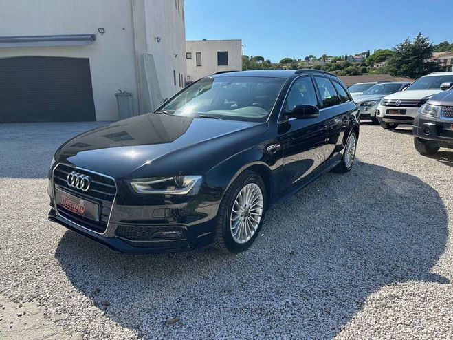 Audi A4 Avant A4 IV (2) 2.0 TDI 150 S LINE MULTI noir metal de 2014