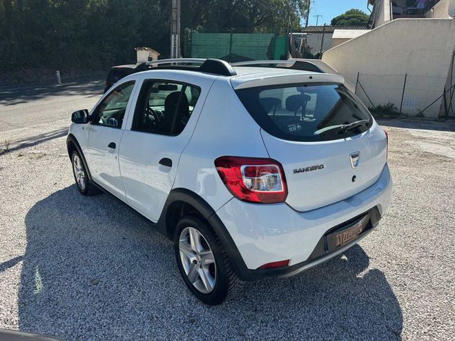 Dacia Sandero II (2) STEPWAY 0.9 TCE 90 78500KMS blanc metal de 2015