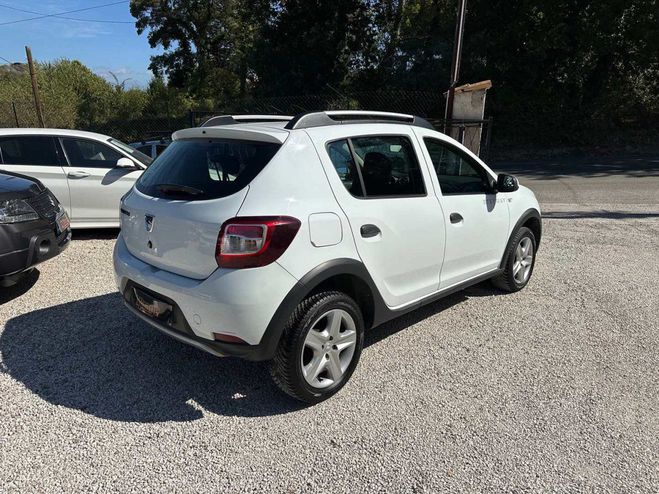 Dacia Sandero II (2) STEPWAY 0.9 TCE 90 78500KMS blanc metal de 2015