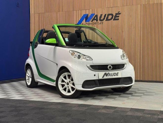Smart Fortwo Cabriolet Electric Drive BLANC de 2014