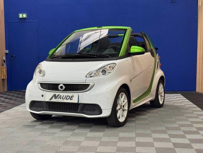 Smart Fortwo Cabriolet Electric Drive BLANC de 2014