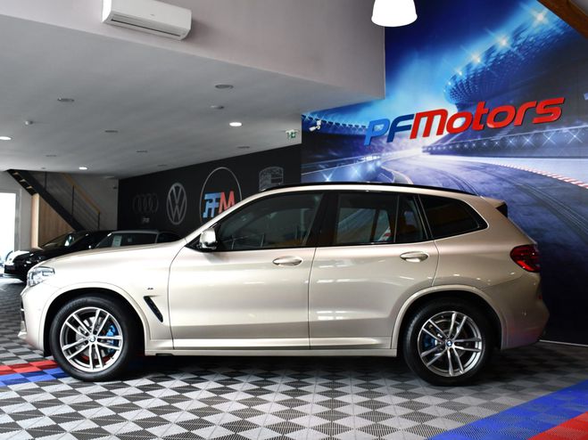 BMW X3 25DA 231 X-Drive M-Sport BVA8 GPS Cuir T Gris Champagne de 2018