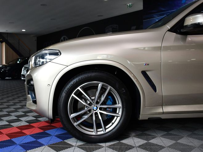 BMW X3 25DA 231 X-Drive M-Sport BVA8 GPS Cuir T Gris Champagne de 2018